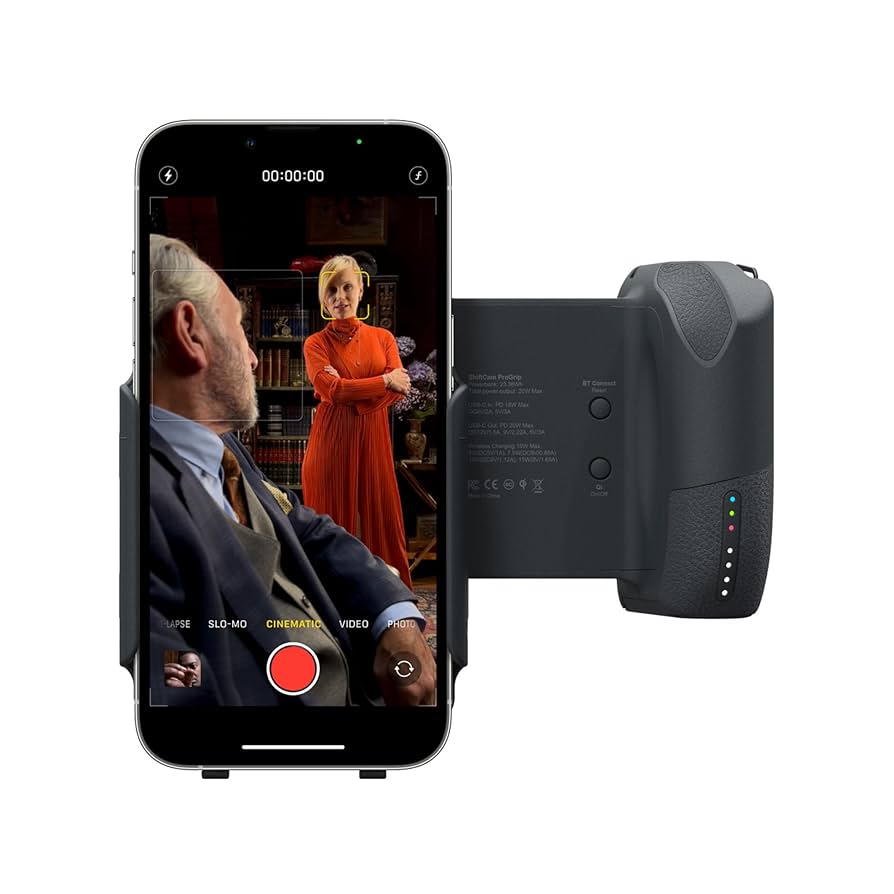 スマホアクセサリー shiftcam pro grip ShiftCam ProGrip Charging Smartphone Grip Starter Kit